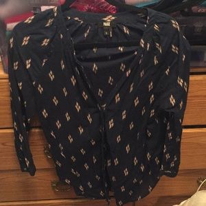 Paige button up top - sz L